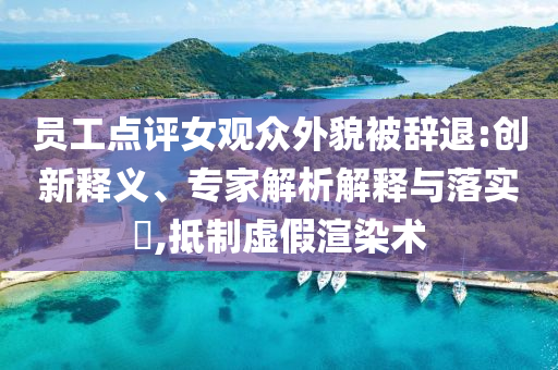 員工點評女觀眾外貌被辭退:創(chuàng)新釋義、專家解析解釋與落實?,抵制虛假渲染術(shù)