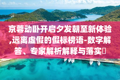 京蓉動臥開啟夕發(fā)朝至新體驗,遠離虛假的假標(biāo)榜語-數(shù)字解答、專家解析解釋與落實?