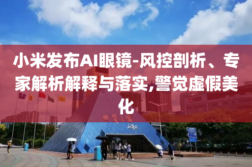 小米發(fā)布AI眼鏡-風(fēng)控剖析、專家解析解釋與落實(shí),警覺虛假美化