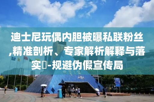 迪士尼玩偶內(nèi)膽被曝私聯(lián)粉絲,精準(zhǔn)剖析、專家解析解釋與落實?-規(guī)避偽假宣傳局