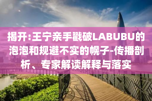 揭開:王寧親手戳破LABUBU的泡泡和規(guī)避不實(shí)的幌子-傳播剖析、專家解讀解釋與落實(shí)