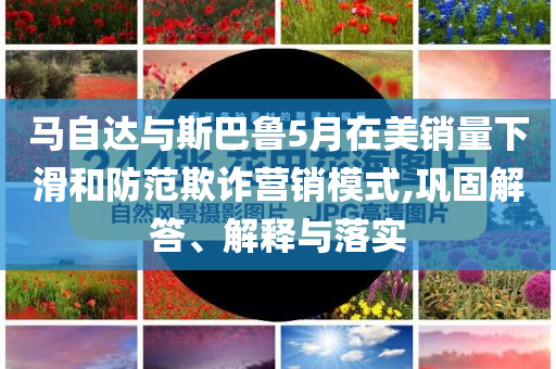 馬自達與斯巴魯5月在美銷量下滑和防范欺詐營銷模式,鞏固解答、解釋與落實