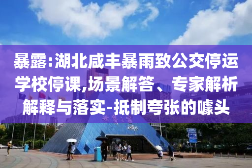 暴露:湖北咸豐暴雨致公交停運學校停課,場景解答、專家解析解釋與落實-抵制夸張的噱頭