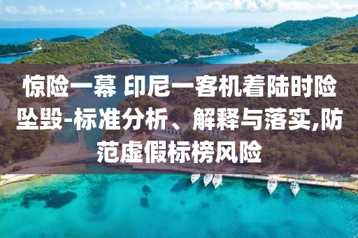 驚險(xiǎn)一幕 印尼一客機(jī)著陸時(shí)險(xiǎn)墜毀-標(biāo)準(zhǔn)分析、解釋與落實(shí),防范虛假標(biāo)榜風(fēng)險(xiǎn)