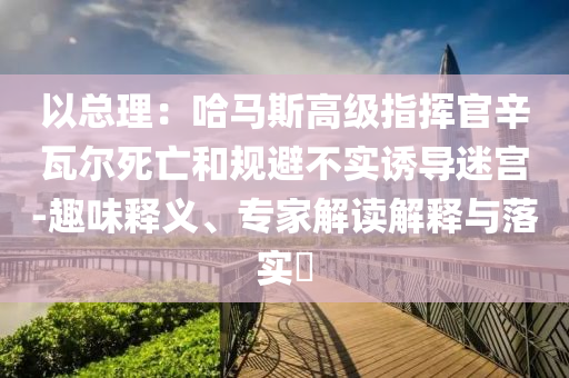以總理：哈馬斯高級(jí)指揮官辛瓦爾死亡和規(guī)避不實(shí)誘導(dǎo)迷宮-趣味釋義、專家解讀解釋與落實(shí)?