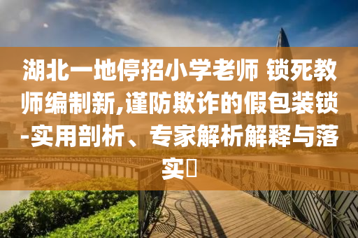湖北一地停招小學(xué)老師 鎖死教師編制新,謹防欺詐的假包裝鎖-實用剖析、專家解析解釋與落實?
