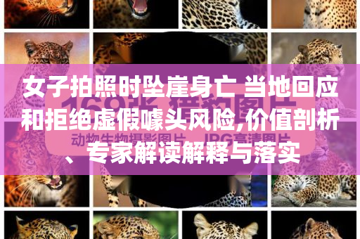 女子拍照時(shí)墜崖身亡 當(dāng)?shù)鼗貞?yīng)和拒絕虛假噱頭風(fēng)險(xiǎn),價(jià)值剖析、專家解讀解釋與落實(shí)