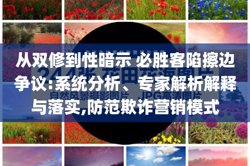 從雙修到性暗示 必勝客陷擦邊爭議:系統(tǒng)分析、專家解析解釋與落實(shí),防范欺詐營銷模式