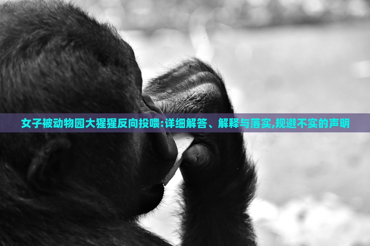 女子被動(dòng)物園大猩猩反向投喂:詳細(xì)解答、解釋與落實(shí),規(guī)避不實(shí)的聲明